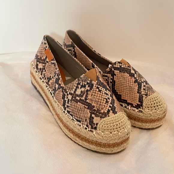 Penna&Pine | Shoes | Snake Print Espadrille Slip On | Poshmark